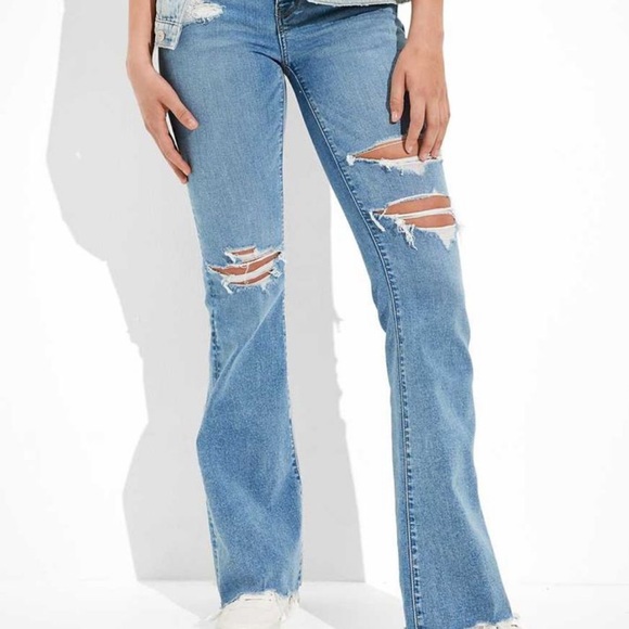 American Eagle Outfitters Denim - American Eagle Next Level Stretch Ripped Jean